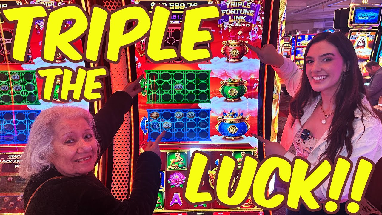 HUGE WIN! - TRIPLE FORTUNE LINK