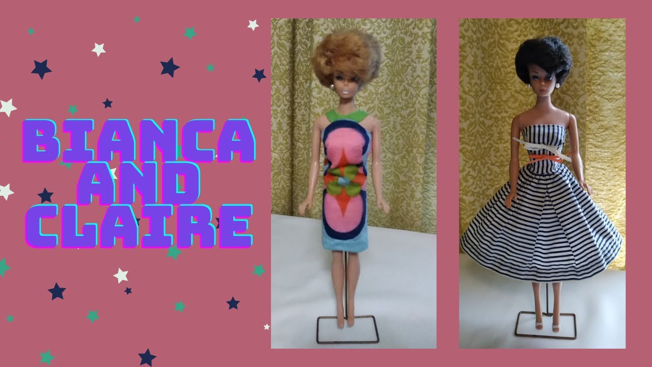 Bianca and Claire: 1960s Bubblecut Barbie's