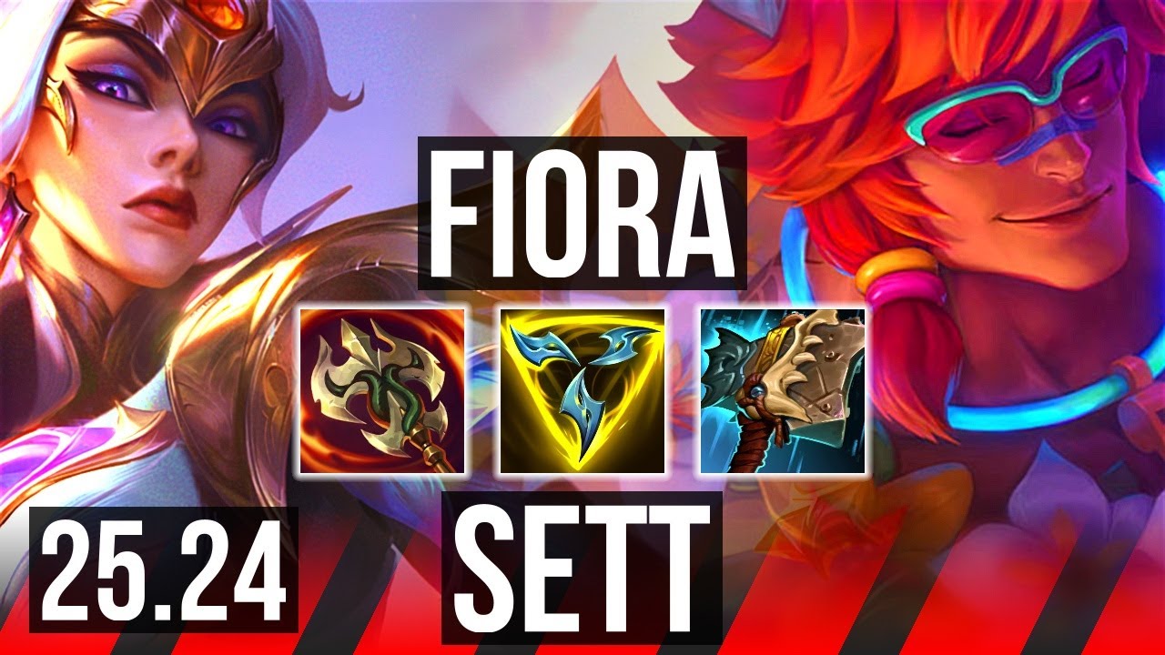 FIORA vs SETT (TOP) | KR Master | 25.24