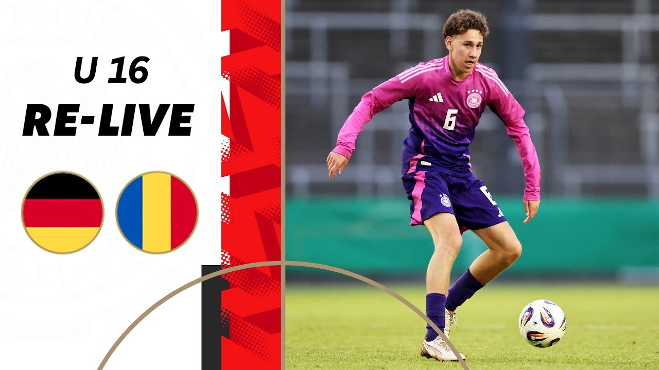 RE-LIVE | Deutschland - Rumänien | U 16-Länderspiel der Junioren