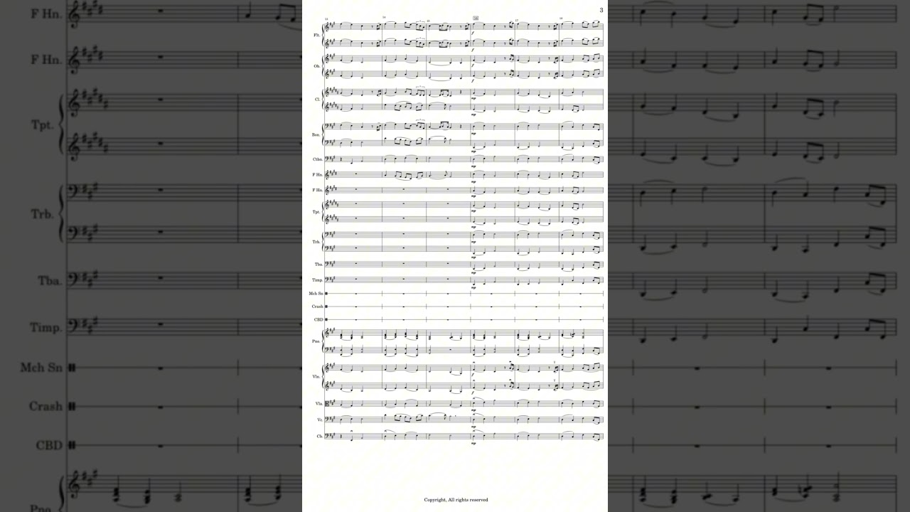 &ldquo;Go The Distance&rdquo; from Disney&rsquo;s &ldquo;Hercules&rdquo; for full orchestra