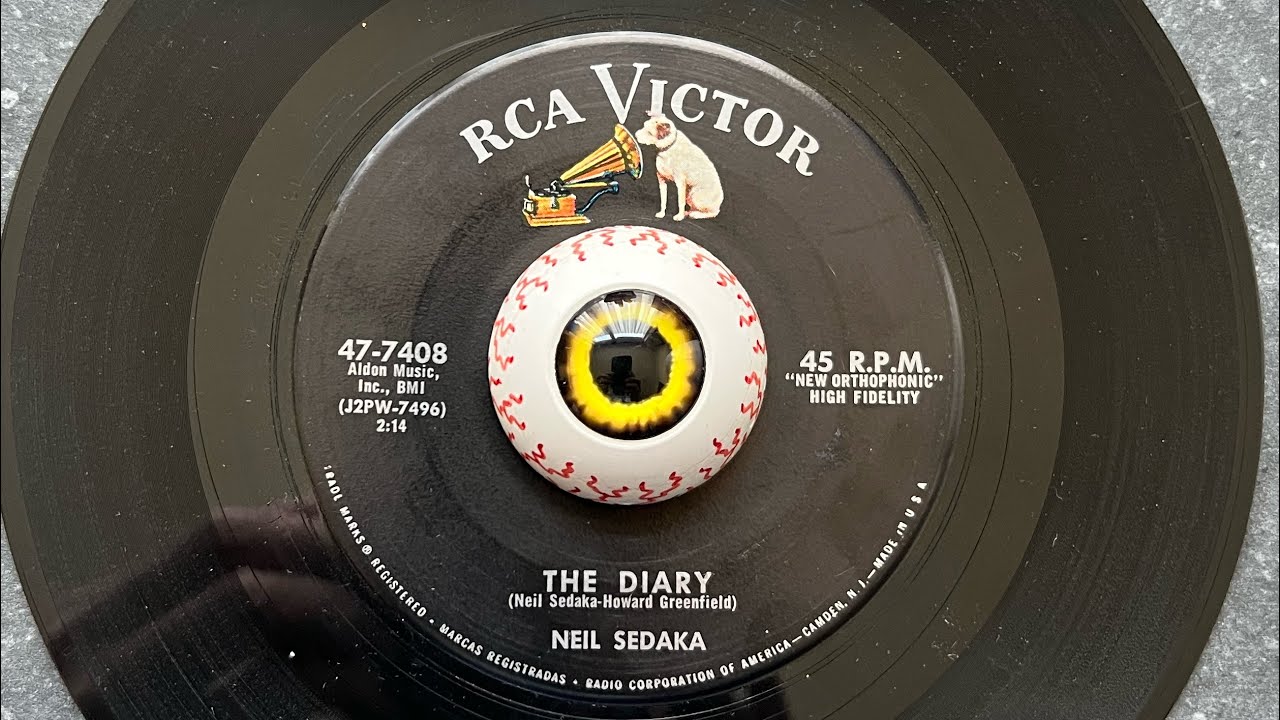 Neil Sedaka - The Diary - RCA Victor - 47-7408 - 1958