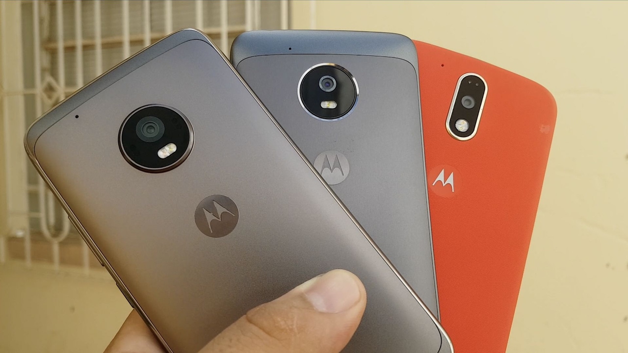 MOTO G5 PLUS vs MOTO G5 vs MOTO G4 PLUS - TESTE DE FOCO