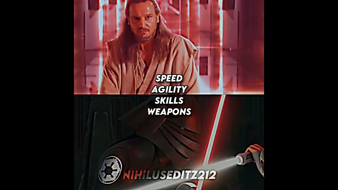 Qui-Gon Jinn vs Eighth Brother #starwars #edit #shorts