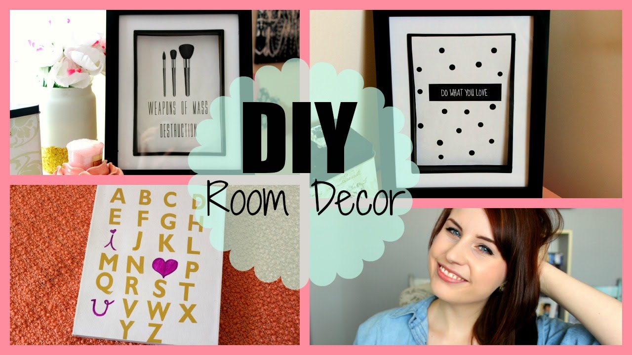 DIY Room Decor | WALL PRINTS + ART