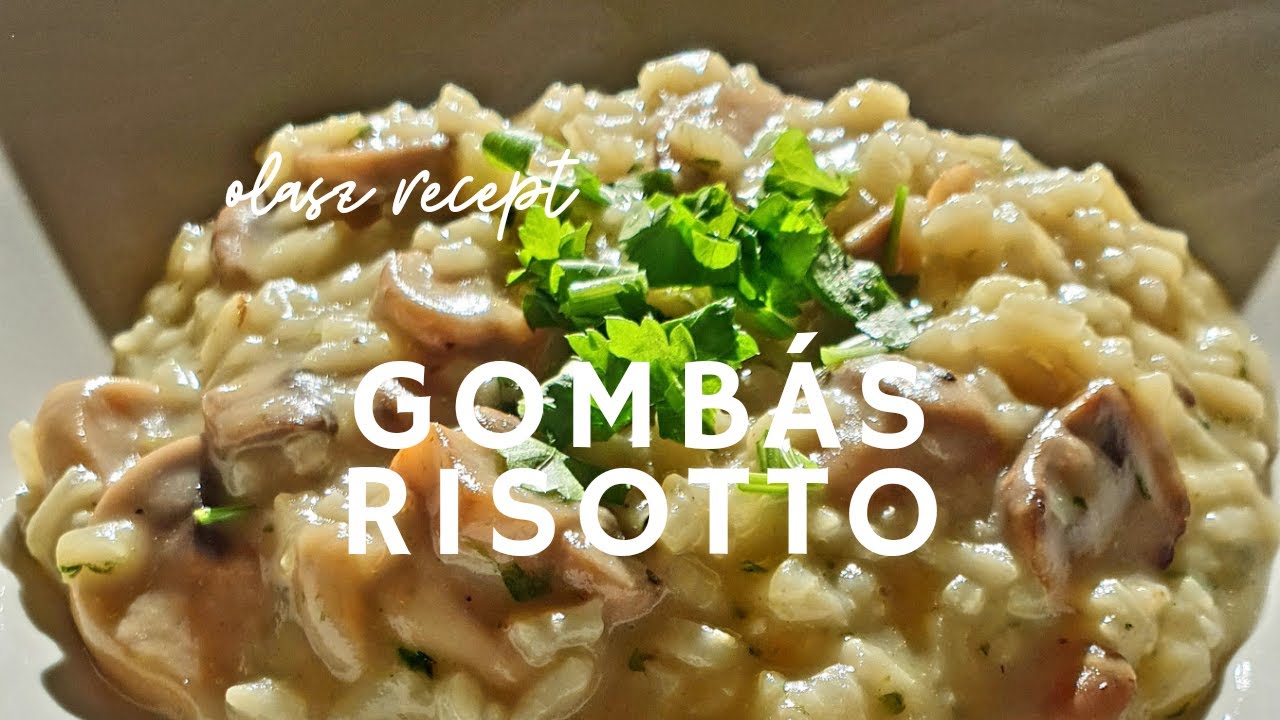 Gombás Risotto
