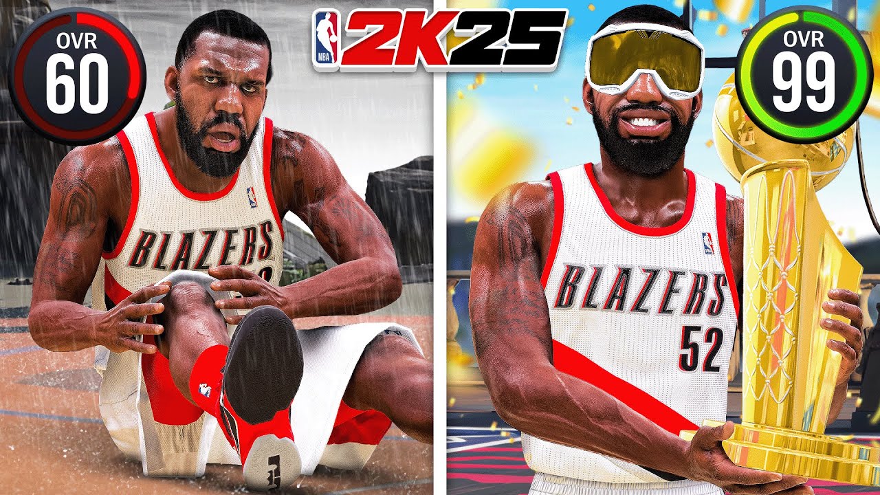 Going 60 to 99 Overall No Money Spent in 1 Video (NBA 2K25) Vol.2