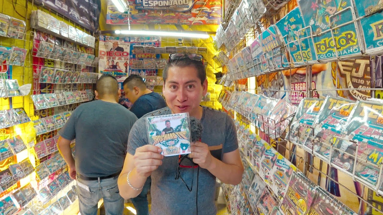 🔥 VISITANDO EL BARRIO BRAVO DE TEPITO Y BUSCANDO MÚSICA SONIDERA CON EL ESPONJADO 4K