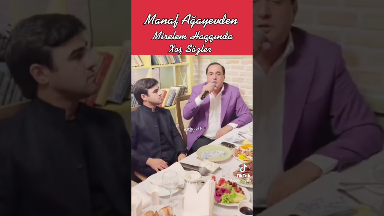MANAF AĞAYEV MƏN RİSK edib Mirələm Mirələmovun yanında oxuyuram 