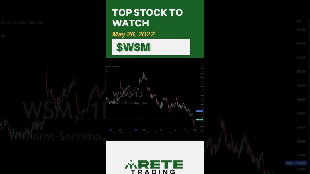 This Stock Had STELLAR Earnings! [$WSM]