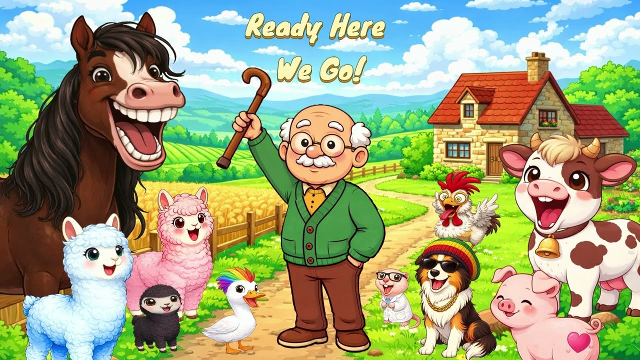Learn The 2 Times Table With Cartoon Alpacas