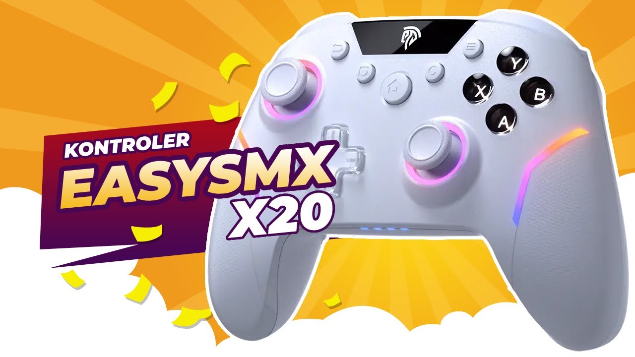EASYSMX X20 &ndash; Tani, Bezprzewodowy Kontroler do Gier! Czy Warto? 🔥 [Recenzja & Test]
