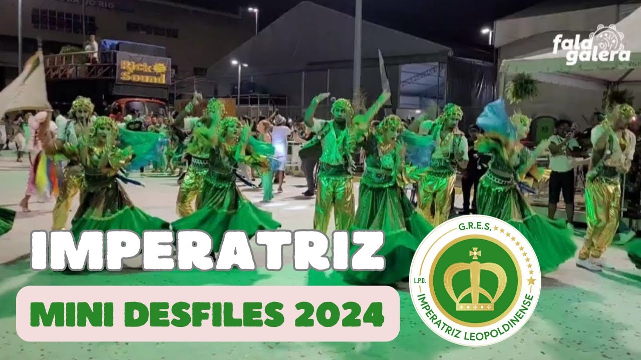 IMPERATRIZ 2024 || MINI DESFILE NA CIDADE DO SAMBA