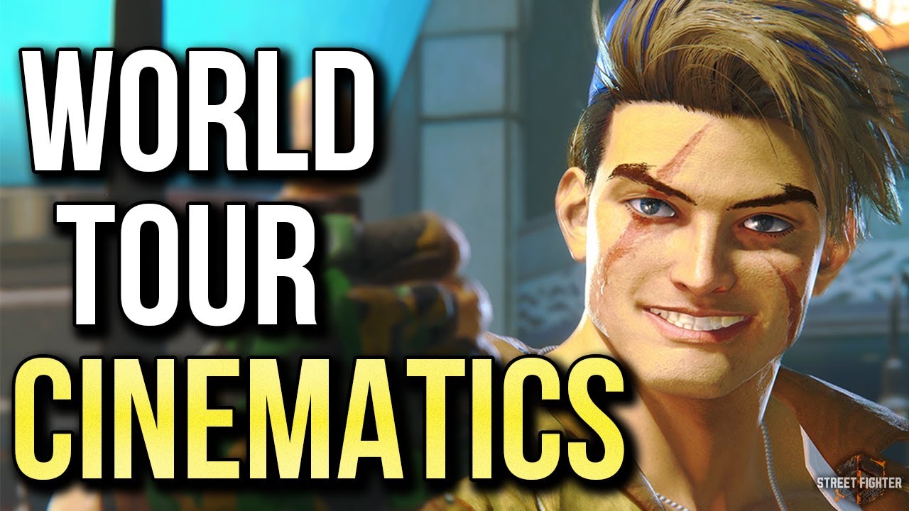 Street Fighter 6: Character World Tour Cutscenes | Season 1 & 2 [4K 60ᶠᵖˢ]