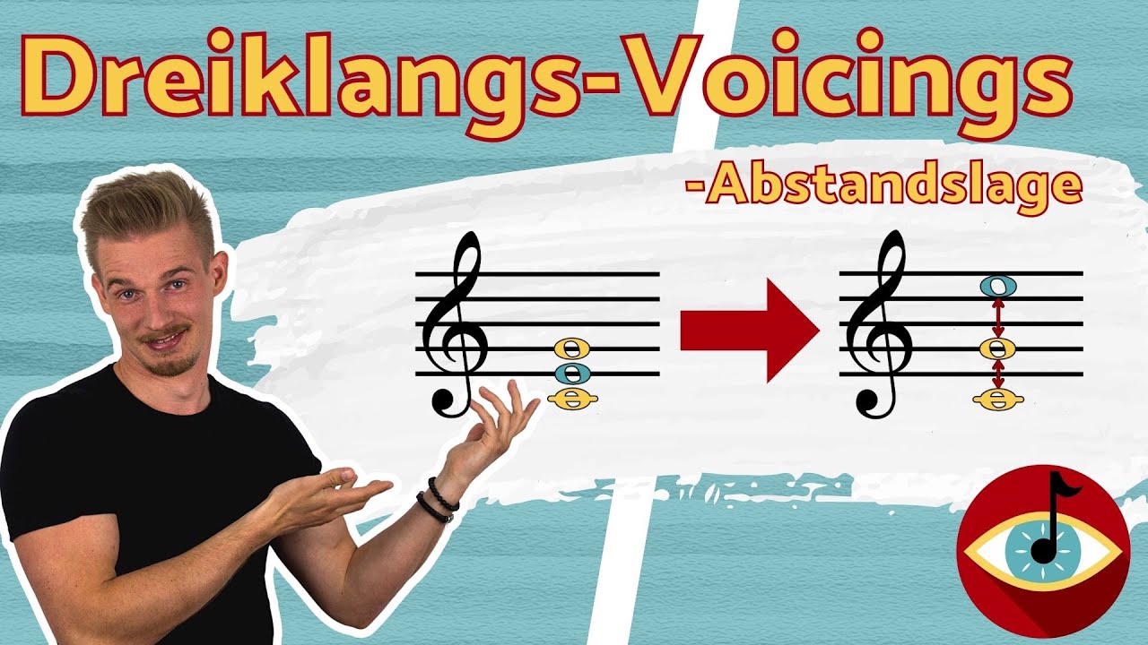 DREIKLÄNGE - Voicings! Die Abstandslage