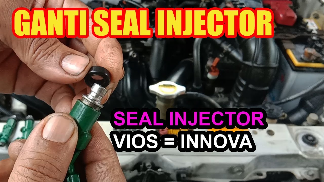 SEAL INJECTOR || Ganti Baru... Seal Lama Sudah Keras Dan Retak || Toyota Vios Limo