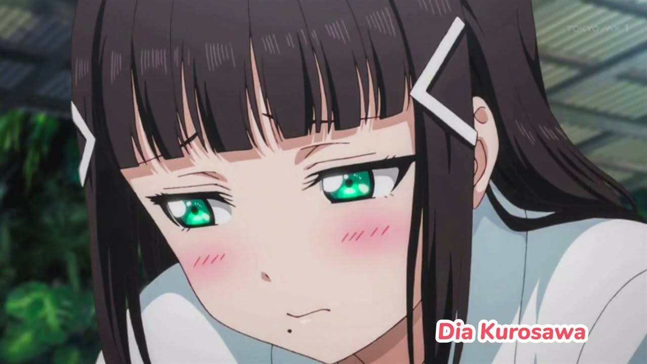 Every Aqours member (Chika, Riko, Yoshiko, Dia) sings the tearful part in Eikyuu hours
