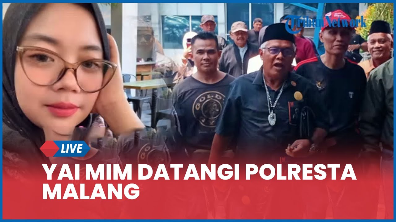 🔴LIVE: Yai Mim Datangi Polresta Malang Kota soal Laporan Sahara, Dikawal Sejumlah Relawan