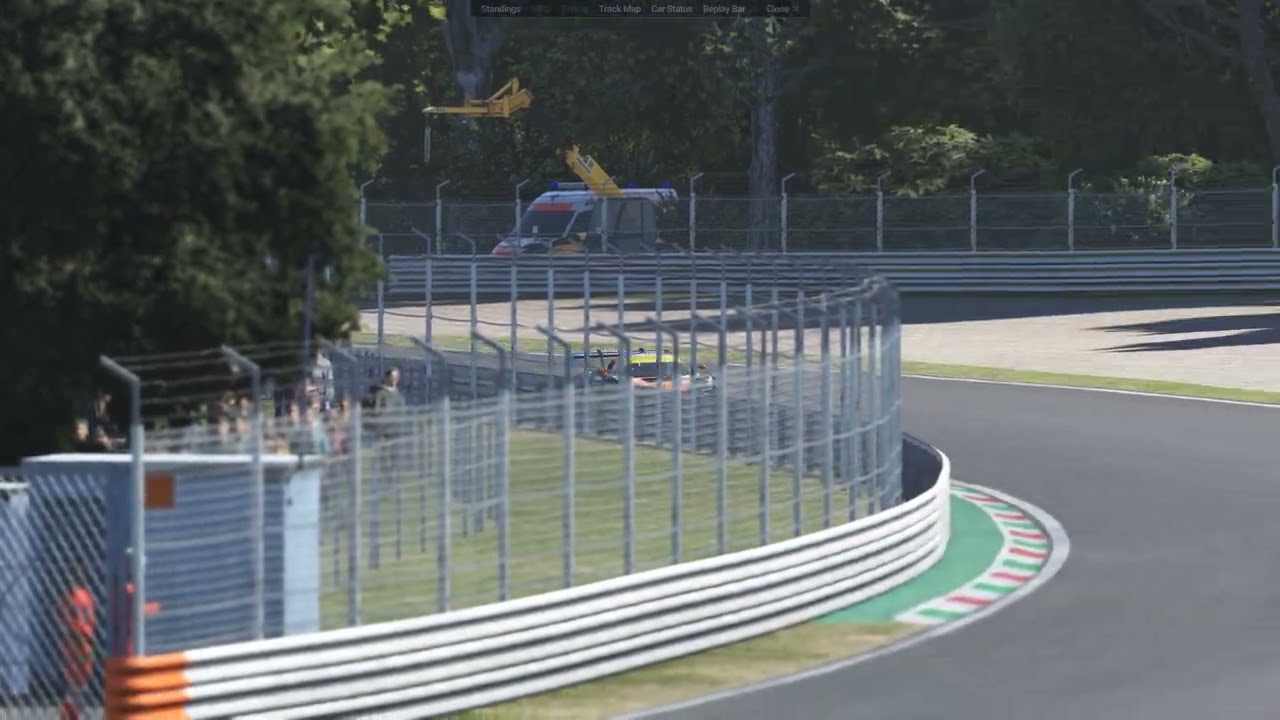 my first LMU online race - GT3 fixed at Monza