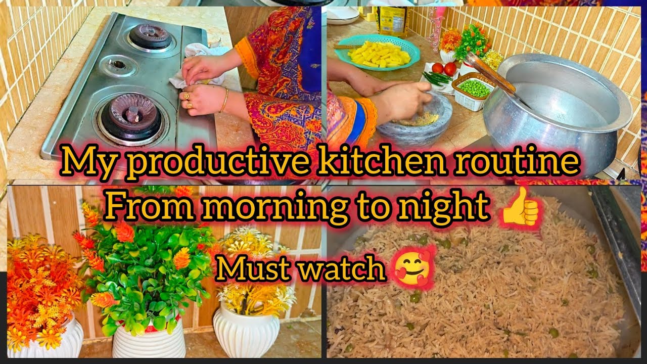 Productive Kitchen Routine | Daily Cooking From Morning to Night