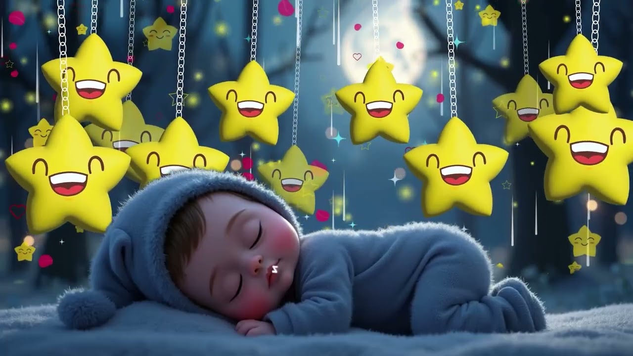 Baby Sleep Music ♫ Overcome Insomnia ♫ Sleep Instantly Within 3 Minutes ♥ Mozart Brahms Lullaby