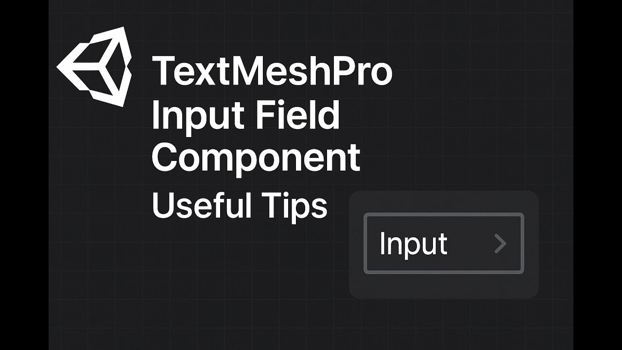 Unity TextMeshPro Input Field Tutorial | Useful Tips & Best Practices for Beginners