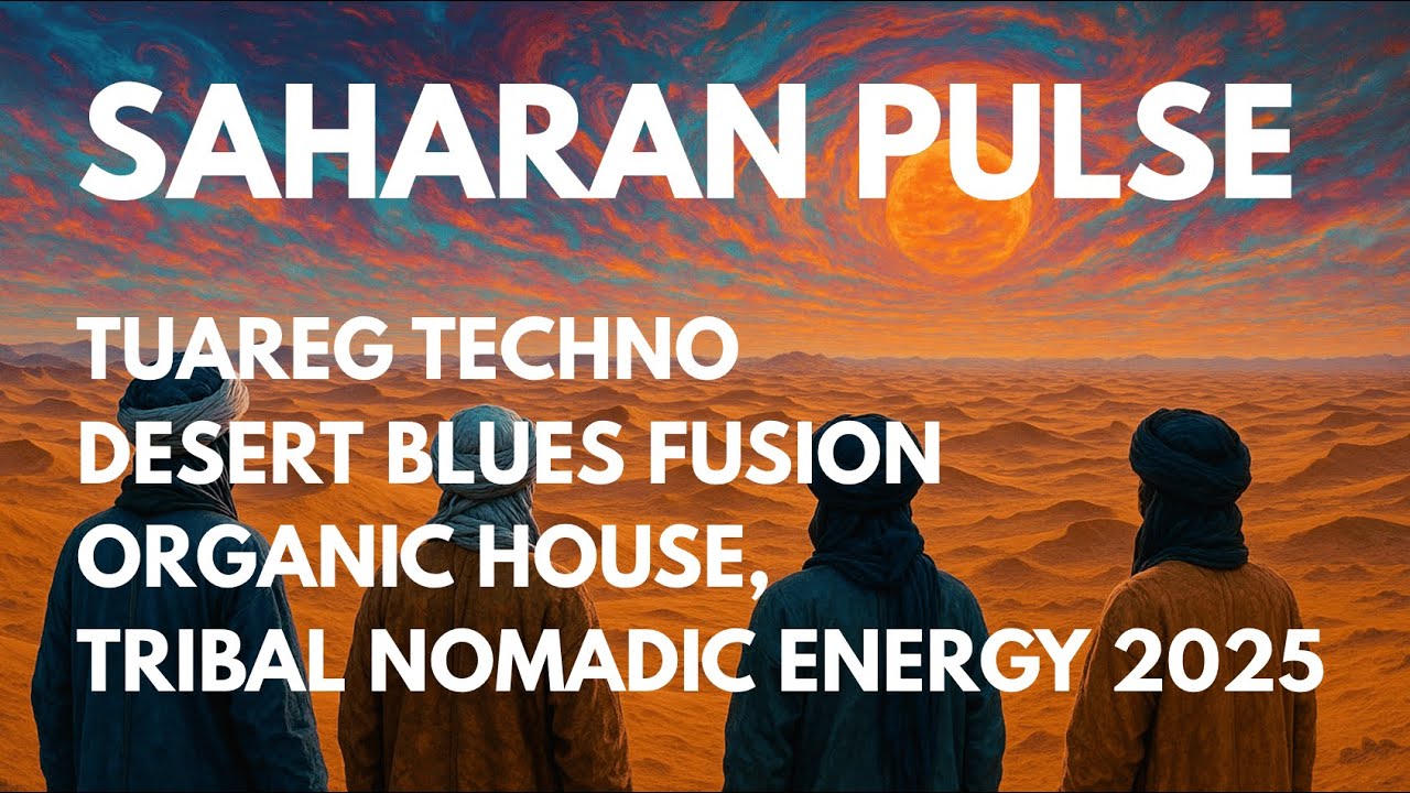 SAHARAN PULSE 🌵 Tuareg Techno & Desert Blues Fusion | Organic House, Tribal Deep Tech & Nomadic 2025