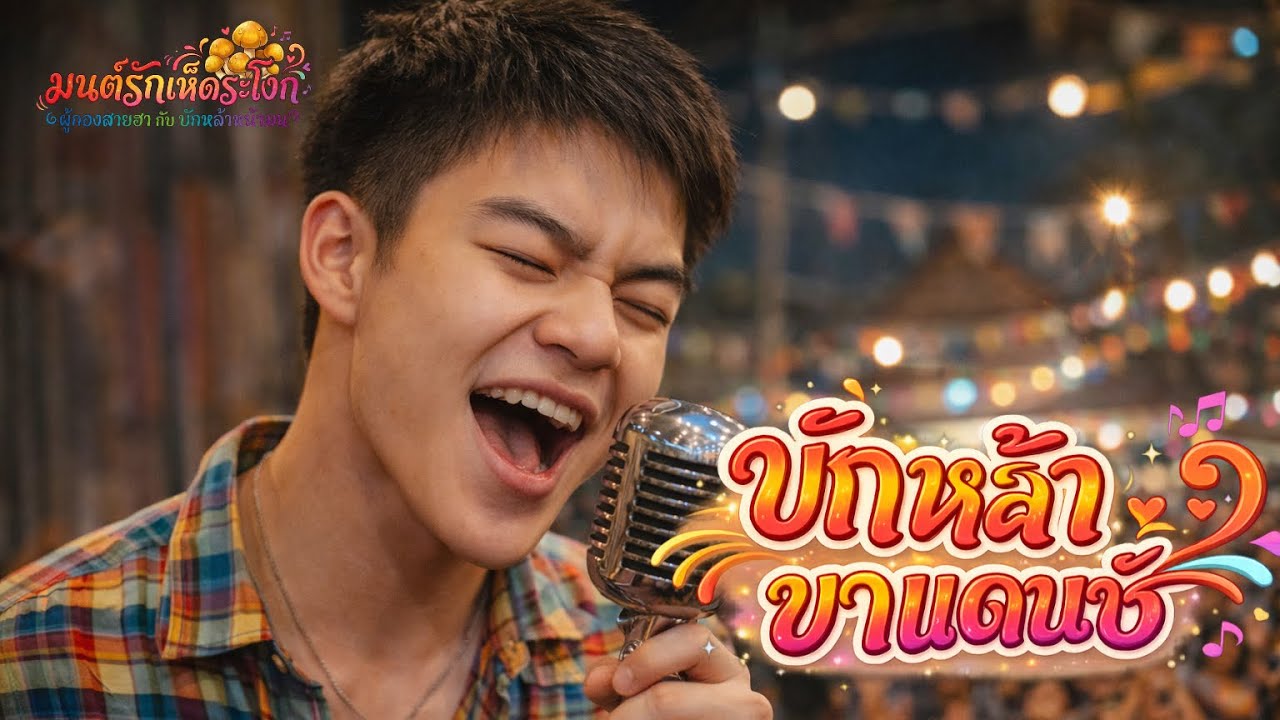 บักหล้าขาแดนซ์-ost.มนต์รักเห็ดระโงก 🍄‍🟫 ”ผู้กองสายฮา กับ บักหล้าหน้ามน
