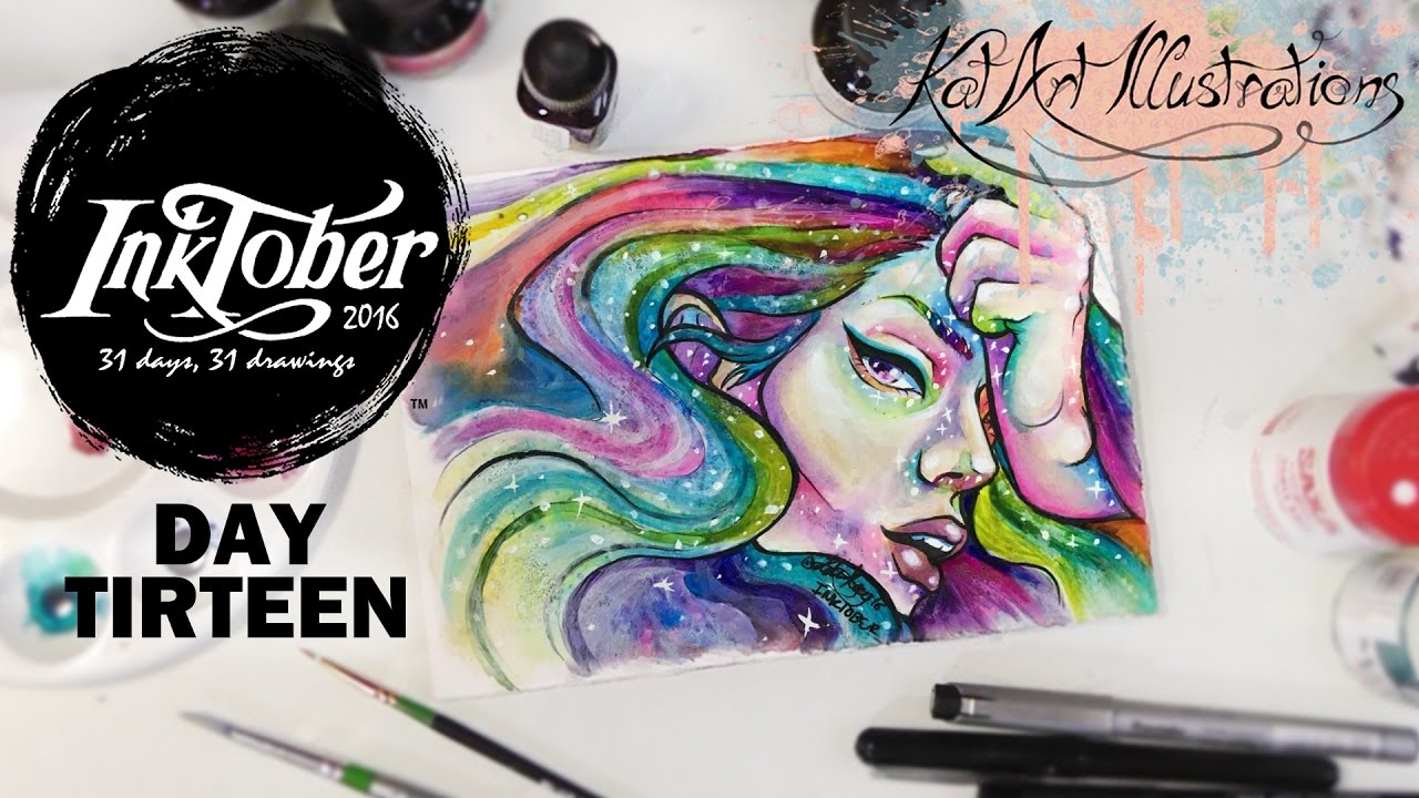 INKTOBER Challenge 2016 - Day Thirteen: KatArt Illustrations