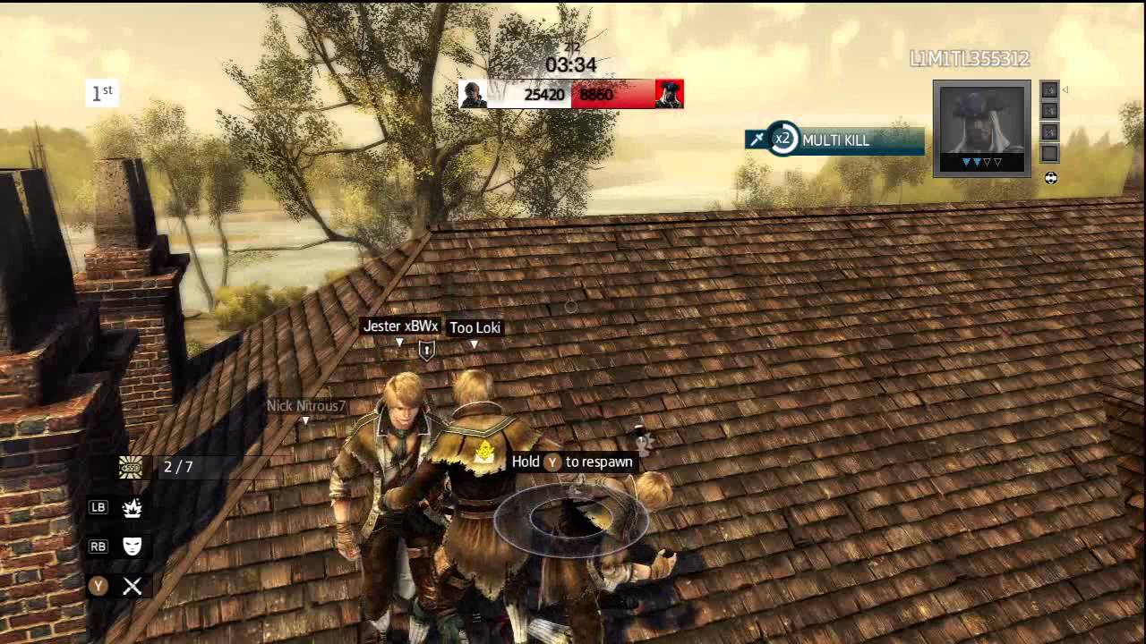 Assassin's Creed 3 - Manhunt - I like defence!