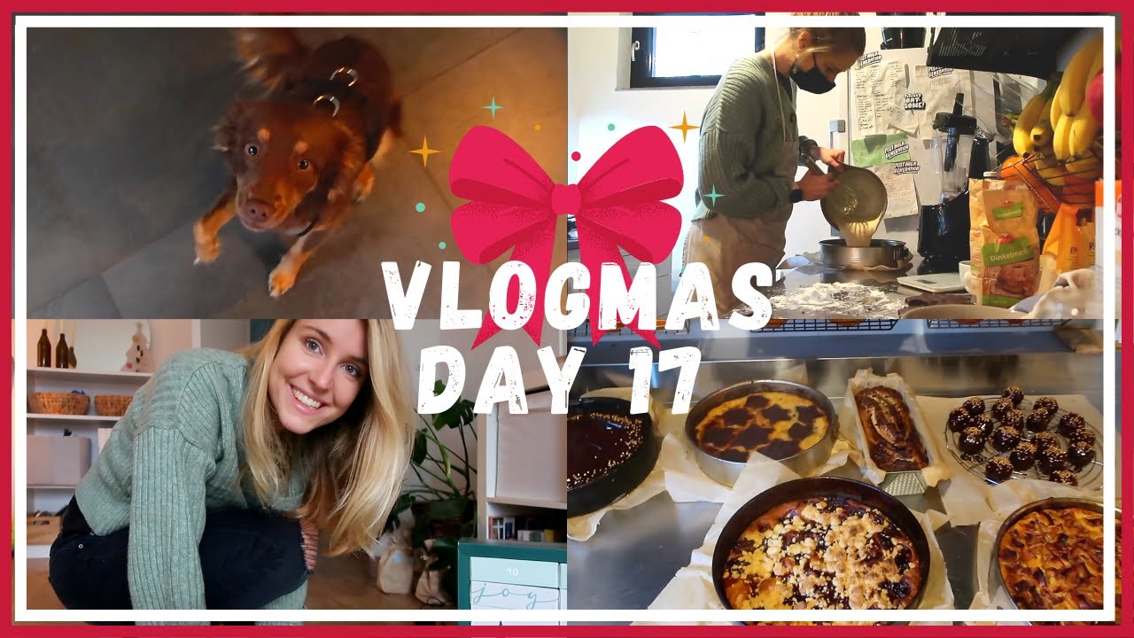 VLOGMAS DAY 17 | Backsession im Café | Charlotte Kreft