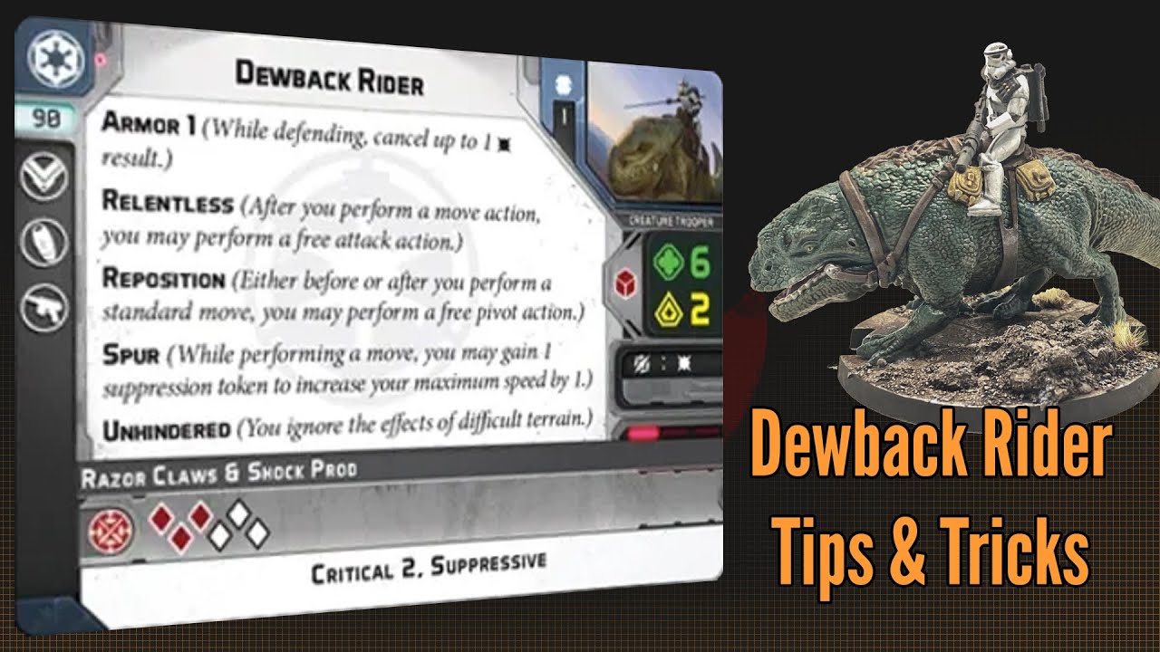 Dewback Rider - TWO MINUTE UNIT