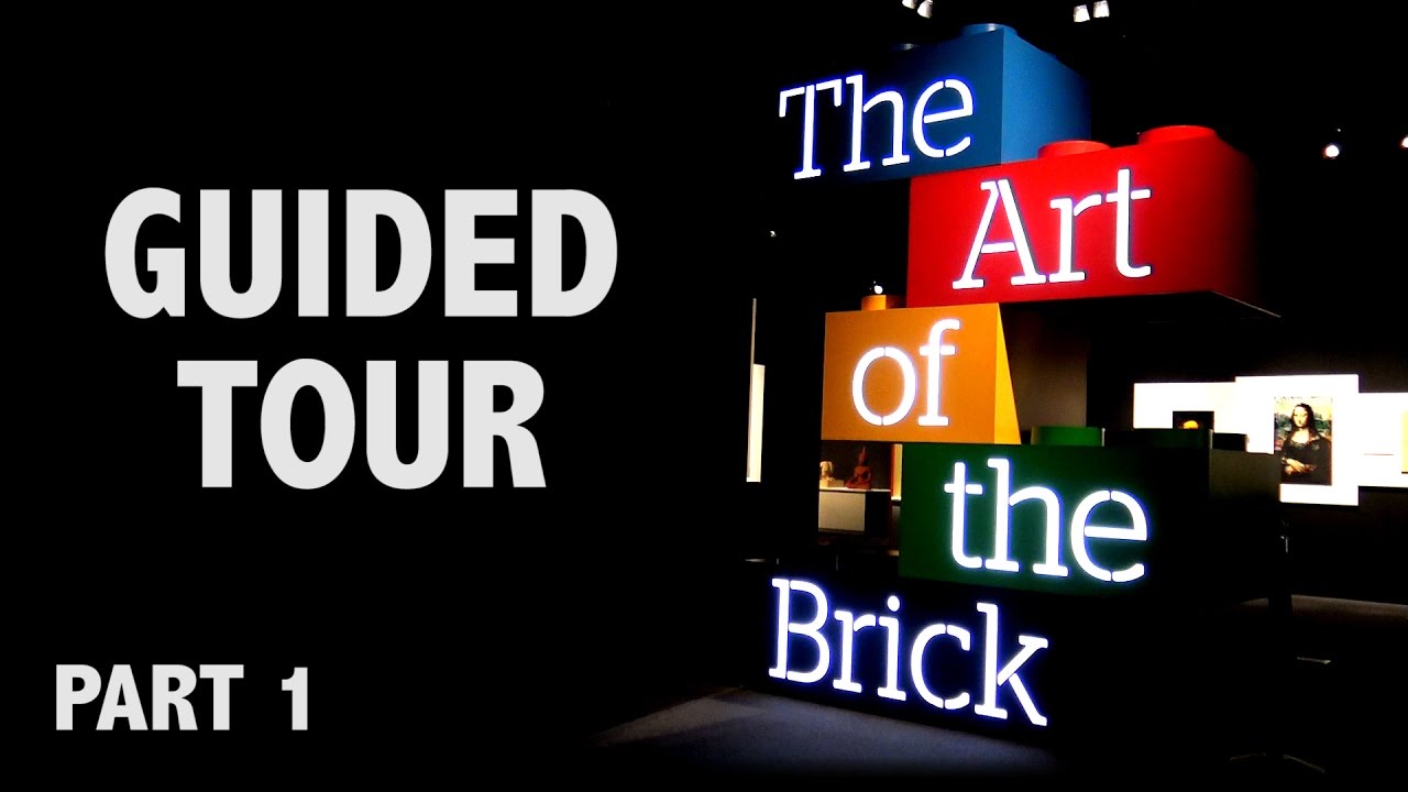Экскурсия по выставке LEGO Art, часть 1 | «Искусство кирпича» Натана Савайи