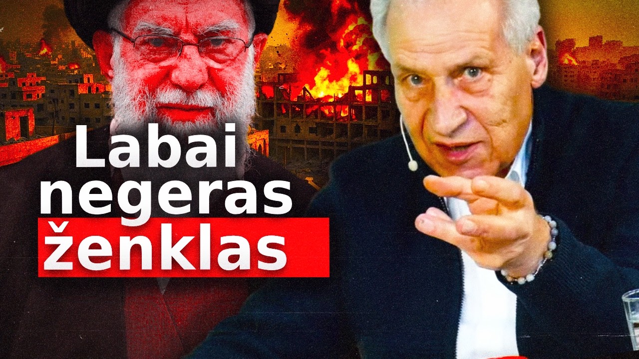 Irano situacijoje praleidome šį pavojaus signalą | Mikalauskas trumpai
