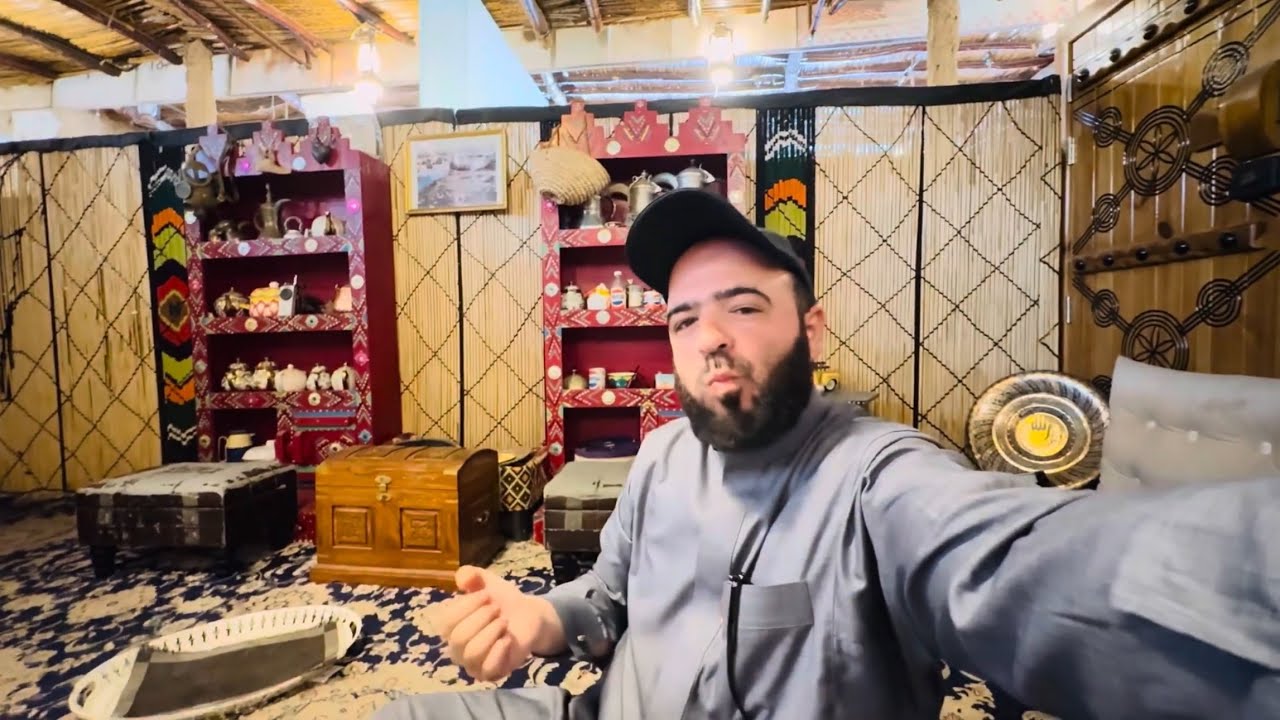 تجربة الإفطار الشعبي في مطعم وكافيه ديوانية المجالس في حي مهزوز بالمدينة المنورة
