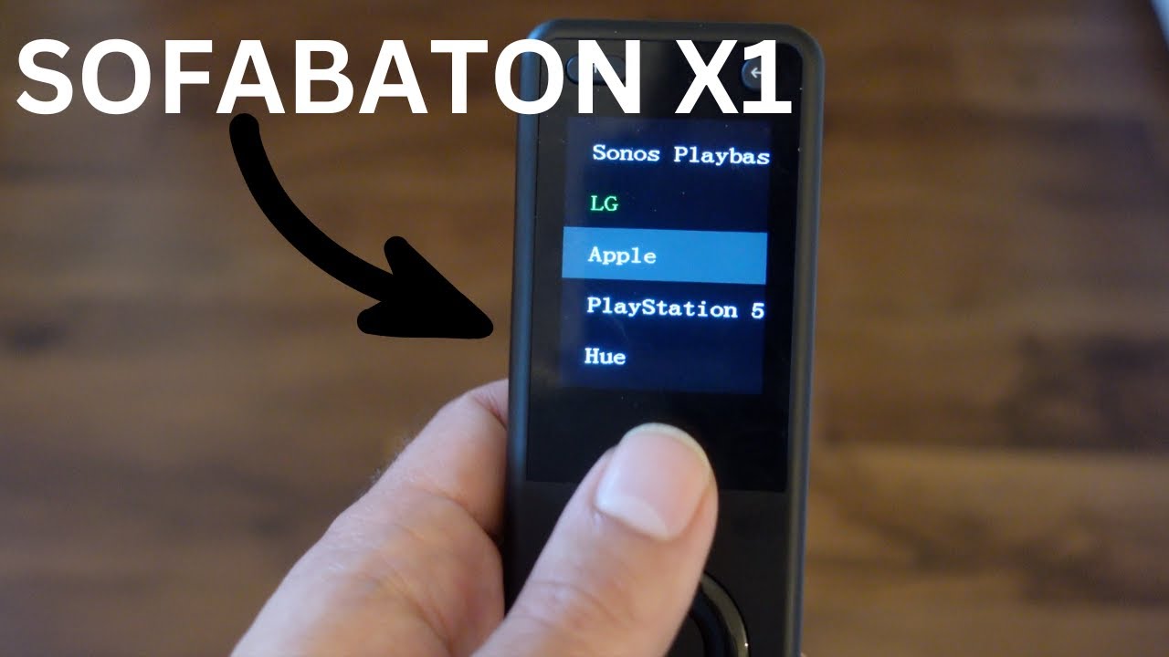 Is THIS the ONE ? (Universal remote - Sofabaton)
