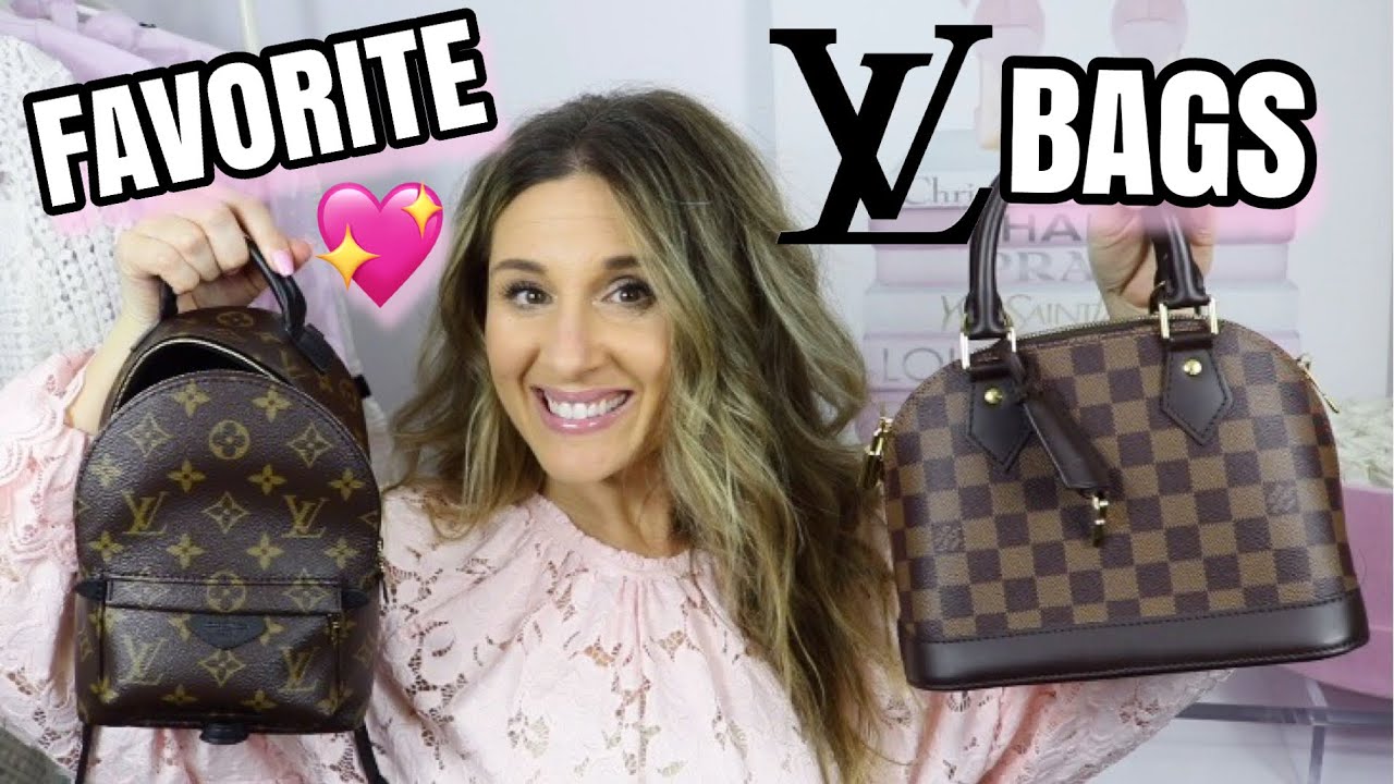 MY FAVORITE LOUIS VUITTON BAGS!! TOP 5!