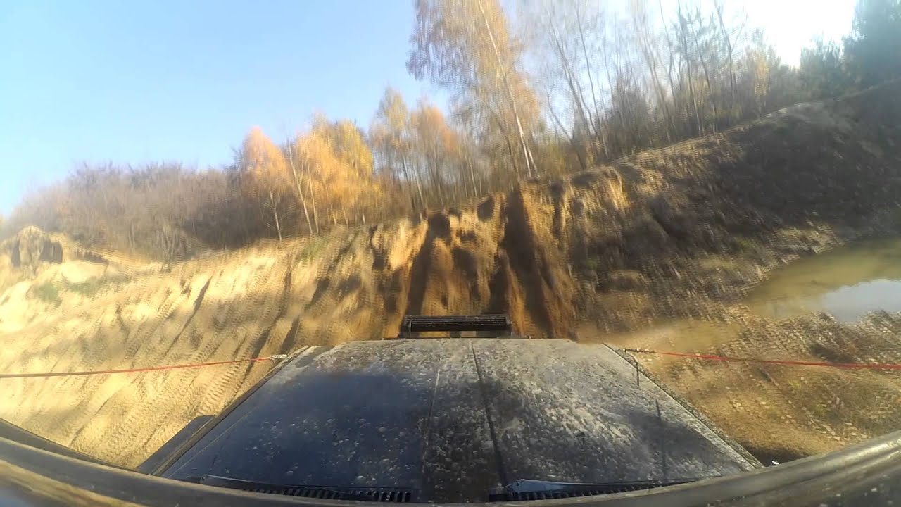 Nissan Patrol Kołbiel Żwirownia test kamery XIAOMI YI