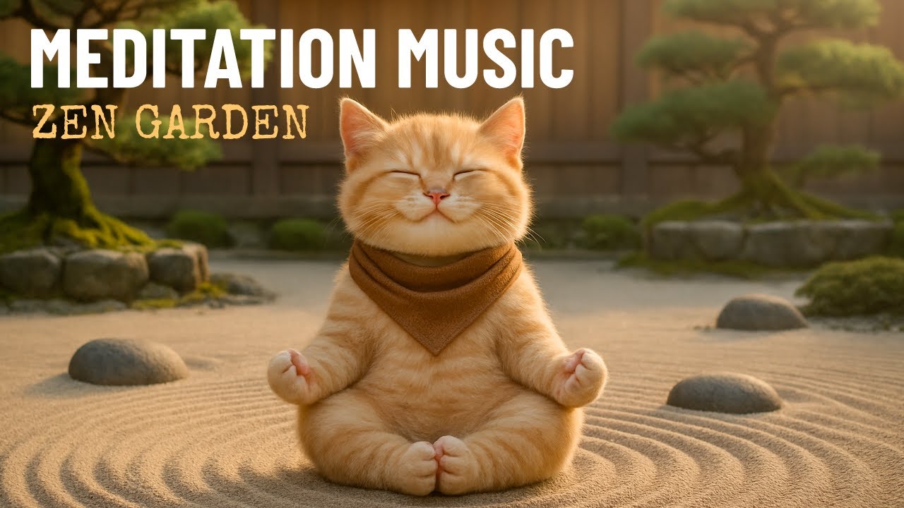 Meditation in the Zen Garden 🌿 Peaceful Japanese Meditation Music for Inner Calm 🌿 静寂の禅庭