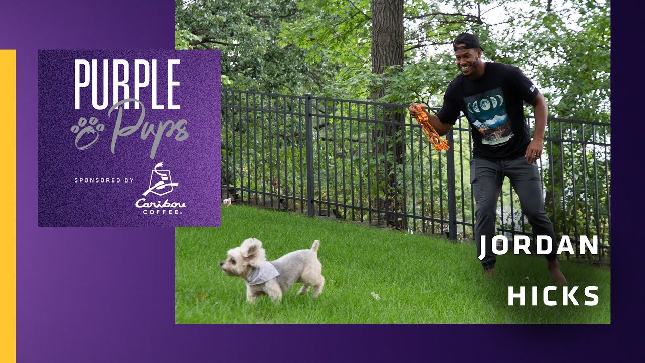 Purple Pups Featuring Jordan Hicks & His Dogs Precious, Napoleon and Blue