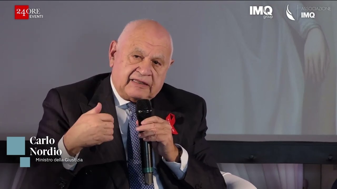 Nordio intervistato da Simone Spetia all'evento 