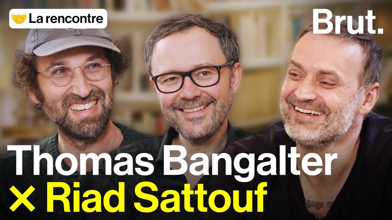 L'interview croisée Thomas Bangalter (ex-Daft Punk) × Riad Sattouf par Augustin Trapenard
