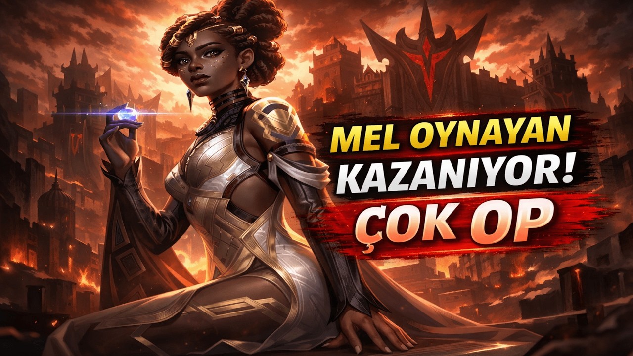 Yeni Şampiyon Mel'i İlk Kez Derecelide Oynadım. Ulti Kombosu İle Tekliyor.