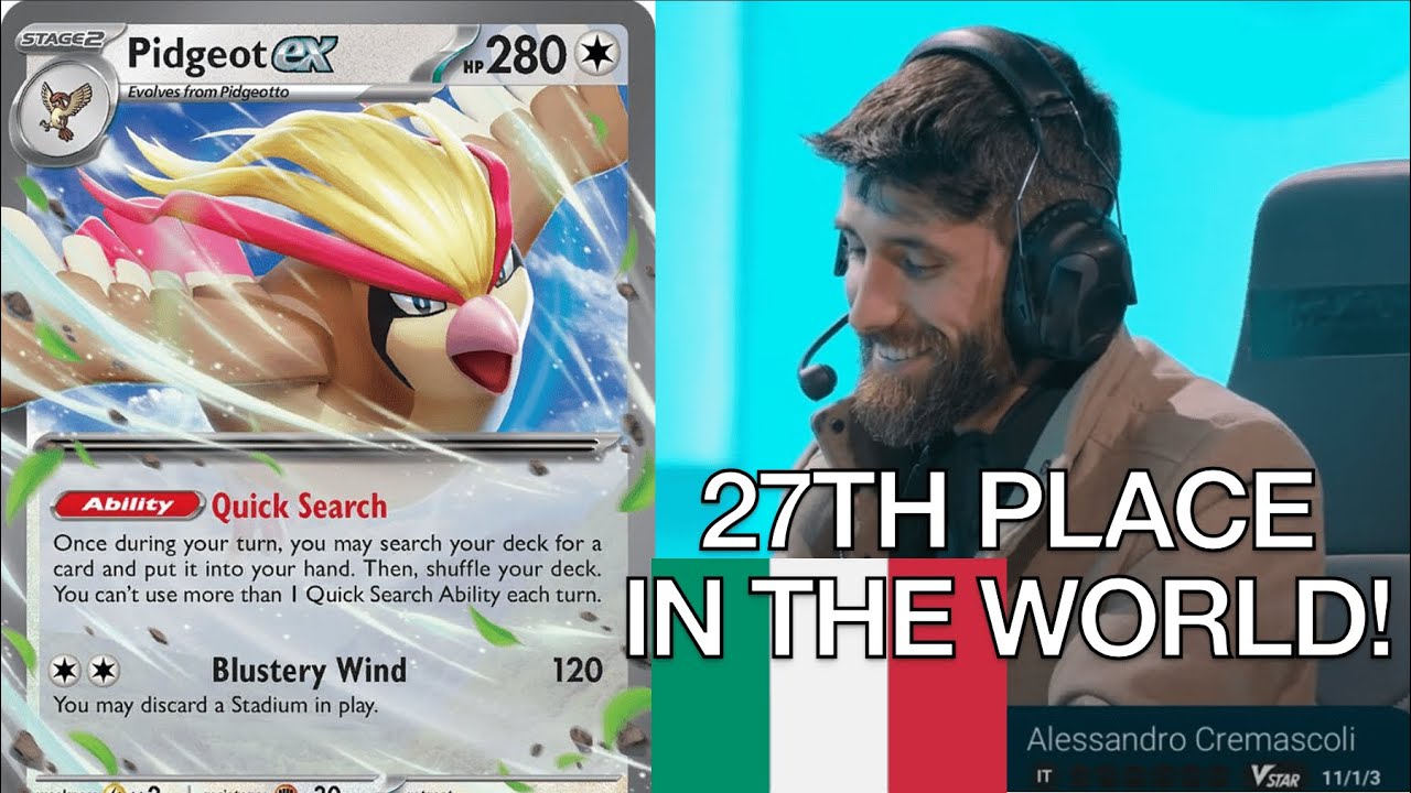 The Top Pidgeot ex Control Deck from Worlds 2024!