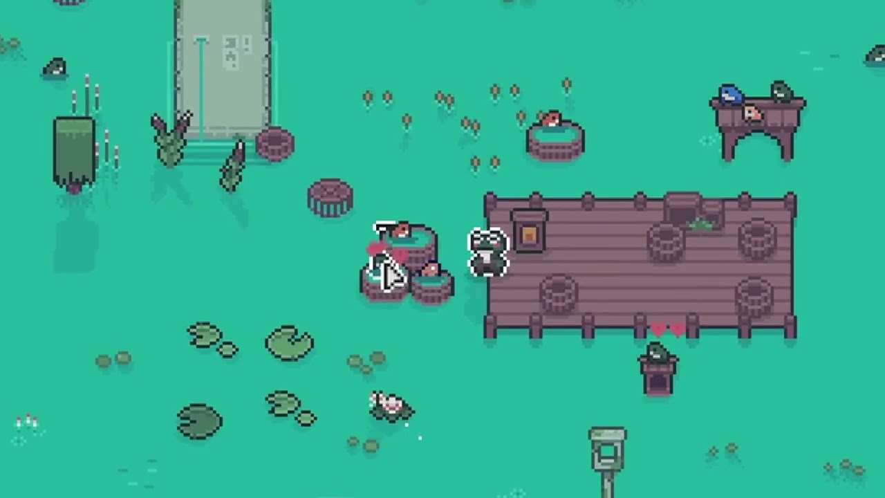 Mudborne frog breeding game - initial trailer