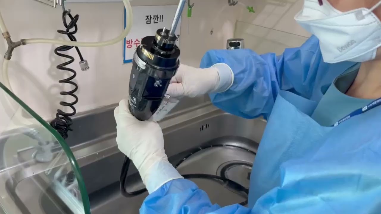 위, 대장 내시경 세척/소독 과정