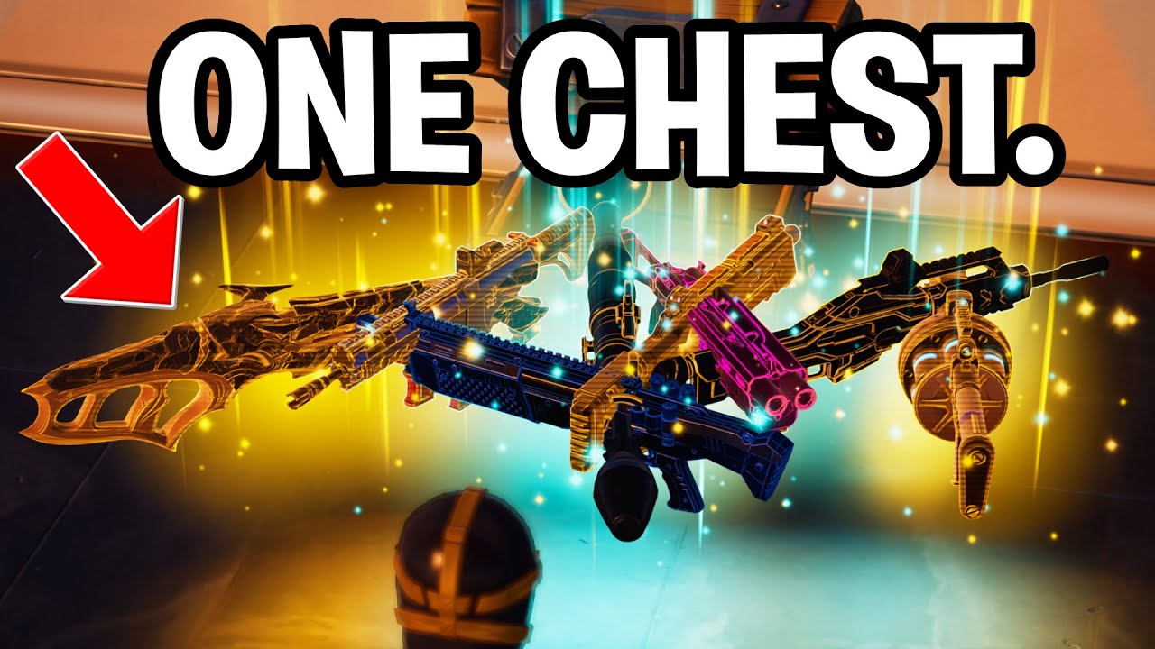 The LEGENDARY ROYALE One Chest CHALLENGE!