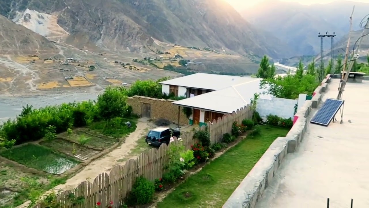 The beautiful village of Kesu in Lower Chitral
