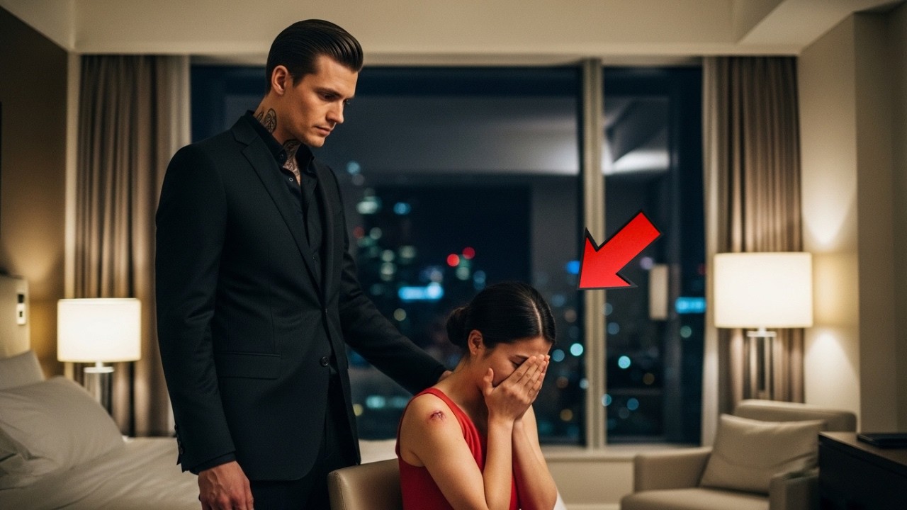The Mafia Boss Was About to Kiss Her — Then He Saw the Marks Beneath Her Dress