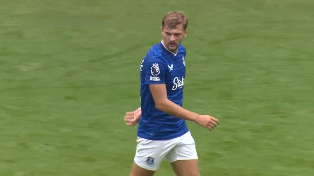 Kiernan Dewsbury-Hall - Debut for Everton FC - 09/08/2025